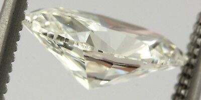 GIA Marquise Brilliant 0.81 carat G SI1 8.43 x 4.91 x 3.31 mm estate vintage