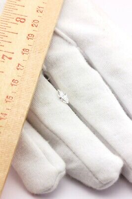 GIA certified marquise diamond 0.54ct D color SI1 9.48x3.91x2.70mm loose new