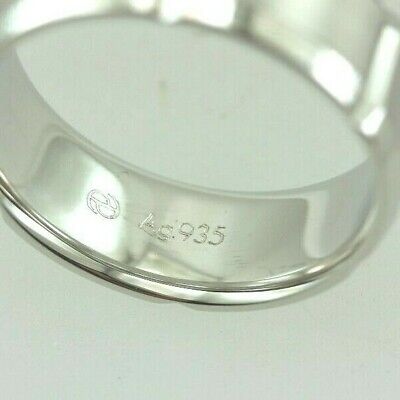 935 Argentium Sterling Silver wedding men's band ring satin matt 8mm size 10 cf