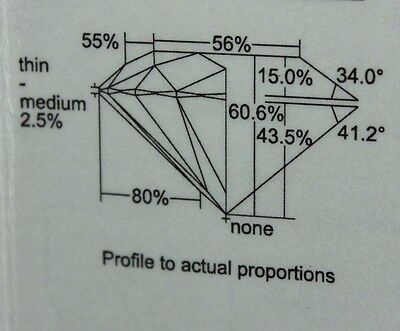 GIA Loose Certified 0.32 ct Round Diamond VVS2 G 4.44-4.47x2.70mm Excellent Cut