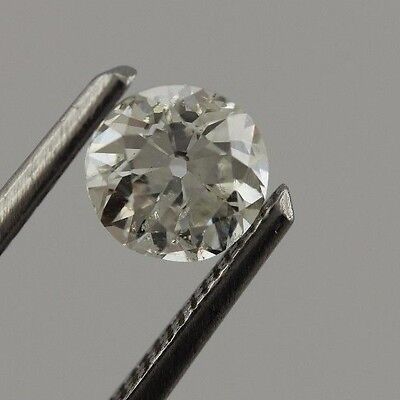 GIA Certified .44 ct European Cut diamond J I1 4.66-4.81x3.00mm estate vintage