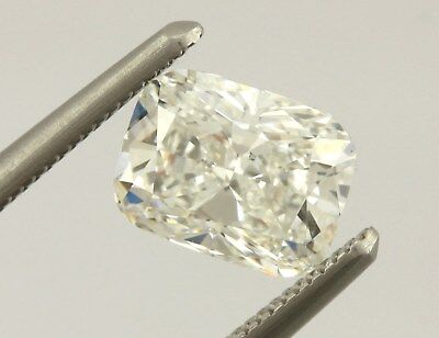 GIA Certified 1.01ct Cushion Cut Loose Diamond F VS2 6.66 x 5.06 x 3.65 mm NEW