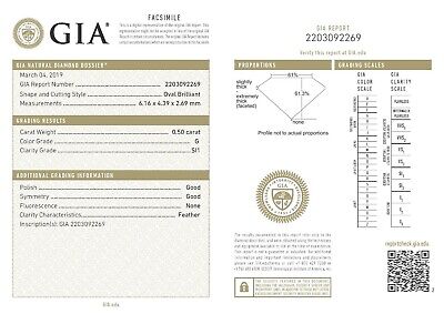 GIA matched pair oval diamonds 1.03ctw GH SI1 VVS1 natural loose new 6x4mm