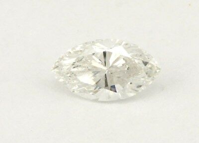 GIA 0.85ct marquise loose diamond E/SI2 Good/Good 8.51 x 4.72 x 3.45 mm estate