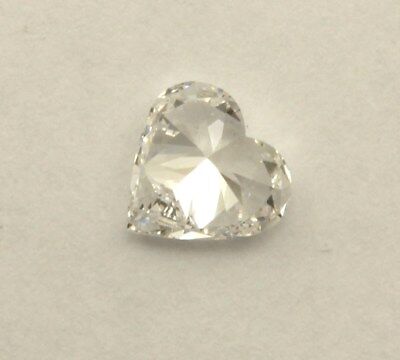 NEW GIA 0.71 carat heart brilliant diamond E/SI1 Good/Good 6.15 x 6.44 x 3.16 mm
