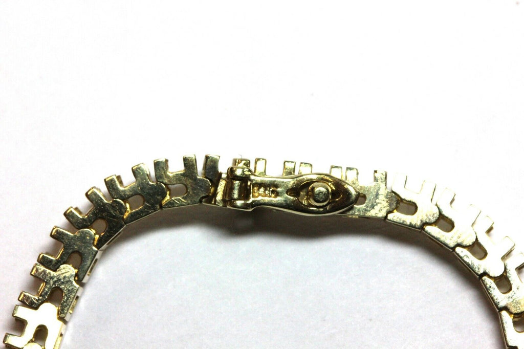 14k yellow gold 7 inch 2.35mm bracelet mount setting 52 2.75mm rounds new 15.68g