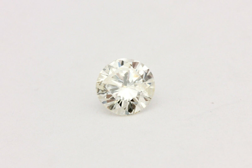natural diamond 1.01ct round brilliant KL I2 6.27-6.40x3.84mm estate loose
