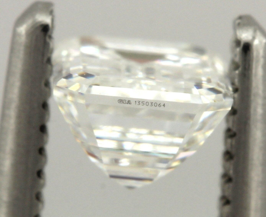 GIA Certified Diamond Emerald Cut 0.54 carat D VVS2 5.37 x 3.90 x 2.78 mm loose