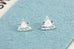 matched pair natural loose diamond 0.28ctw triangle brilliant trillions GH VS