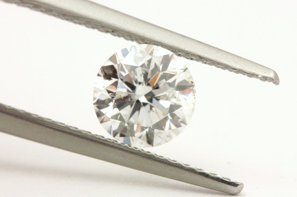 EGL USA natural diamond round brilliant 1.01ct D SI2 6.24-6.17x4.03mm new loose
