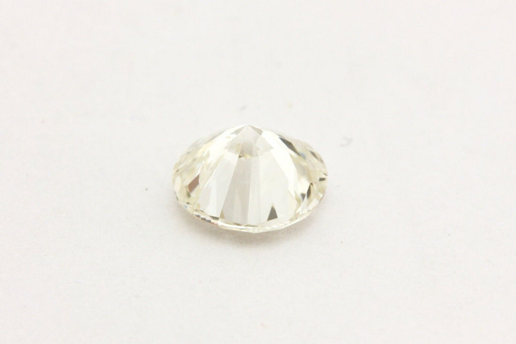 natural diamond 1.01ct round brilliant KL I2 6.27-6.40x3.84mm estate loose