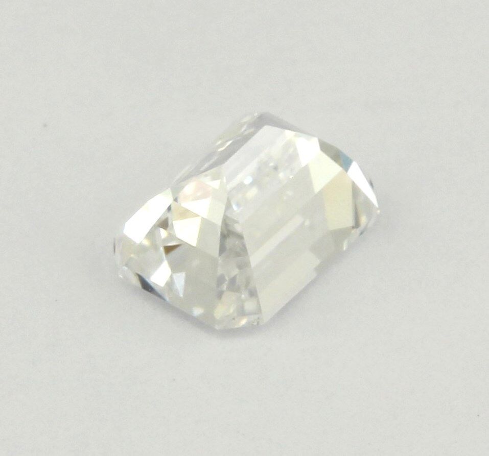 GIA Certified Diamond Emerald Cut 0.54 carat D VVS2 5.37 x 3.90 x 2.78 mm loose