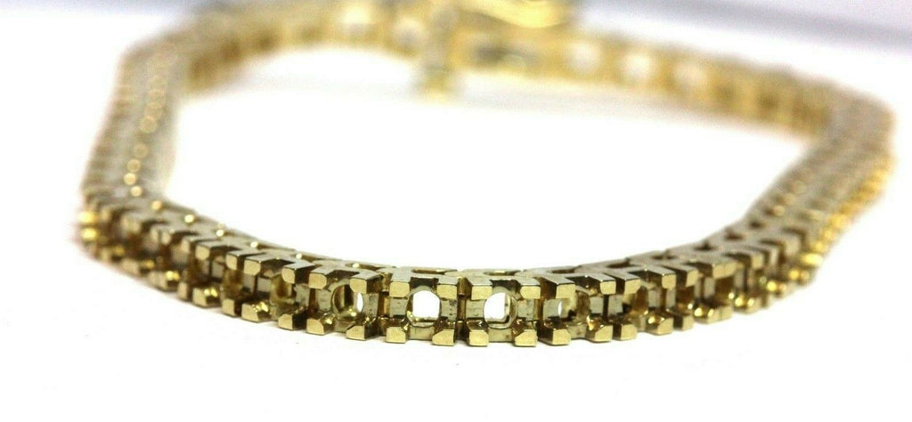 14k yellow gold 7 inch 2.35mm bracelet mount setting 52 2.75mm rounds new 15.68g