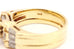 14k yellow gold diamond engagement wedding ring band set size 6.75 7.62g vintage
