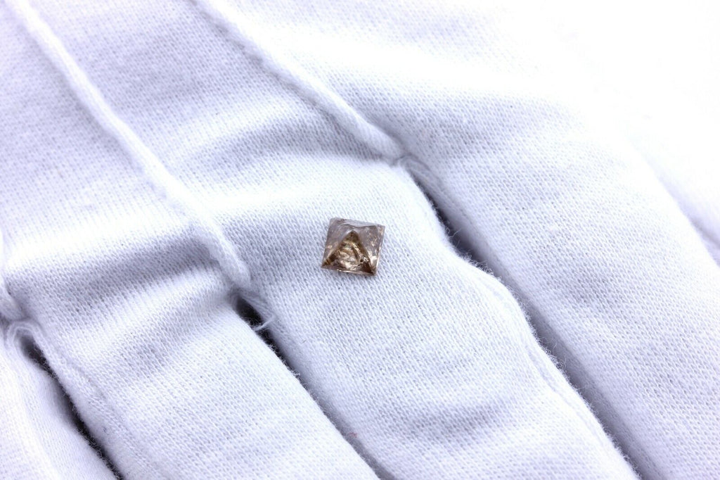 natural loose diamond native octahedron 1.07ct 5.86x5.86x3.96mm square new