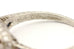 platinum diamond blue sapphire semimount engagement ring size 4.75 2.67g vintage