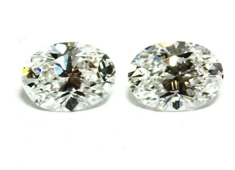 diamonds matched pair 0.79tcw oval 5.47x4.06x2.66mm 5.53x4.07x2.67mm D VS1-2 NEW