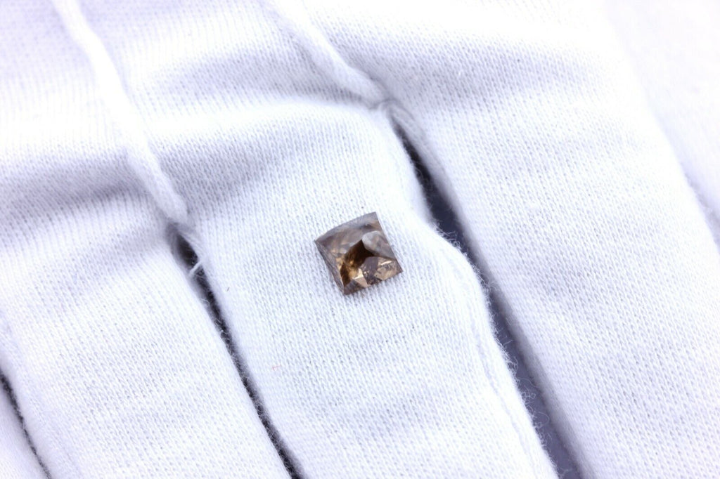 loose natural diamond native truncated octahedron 1.84ct 6.39x6.33x4.81mm new