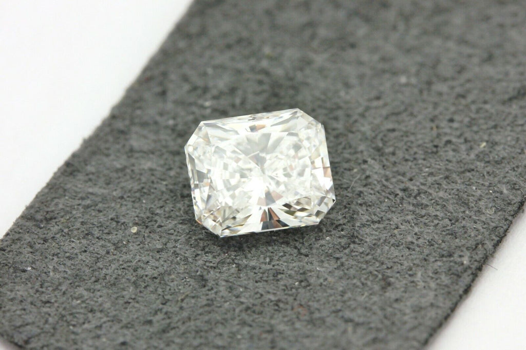 GIA natural diamond 1.02ct radiant F VS1 6.19x5.25x3.63mm loose estate vintage