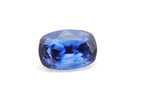 loose natural blue sapphire rectangular cushion cut 2.08ct 8.12x5.55x5.06mm new