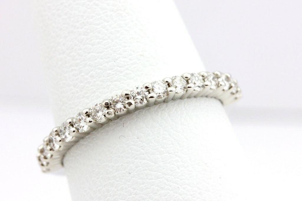 Brilliant Earth platinum 0.48ctw natural diamond wedding anniversary ring band
