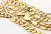 SMG ITALY 14k yellow gold figaro chain necklace lobster 18 inch 4mm 9.96g estate