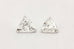 matched pair natural loose diamond 0.28ctw triangle brilliant trillions GH VS