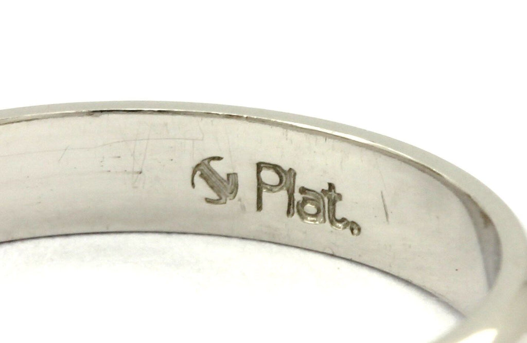 Platinum 3mm low dome high polish wedding band ring size 4.5 NEW 3.37 grams