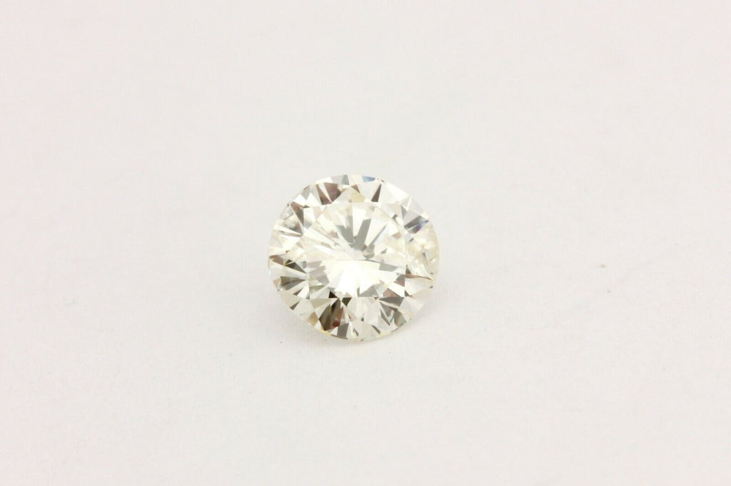 natural diamond 1.01ct round brilliant KL I2 6.27-6.40x3.84mm estate loose