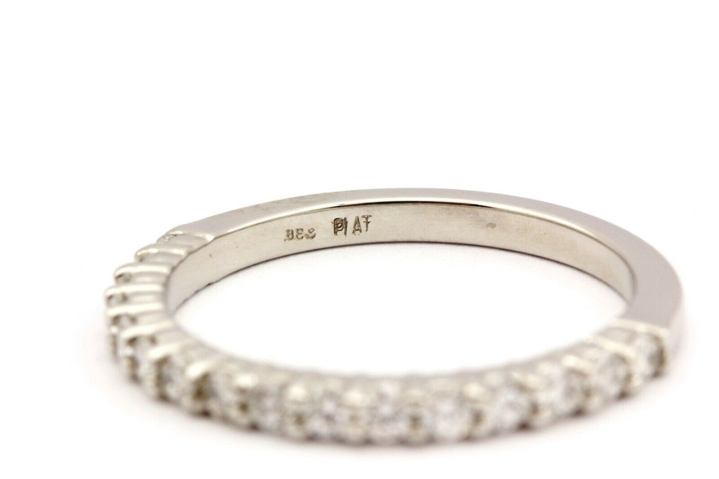 Brilliant Earth platinum 0.48ctw natural diamond wedding anniversary ring band