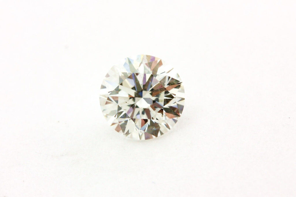 GIA natural diamond 1.00ct F SI2 round 6.34-6.37x3.98mm triple excellent new