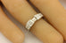 Platinum 0.83ctw princess diamond invisible set engagement ring semi mount NEW