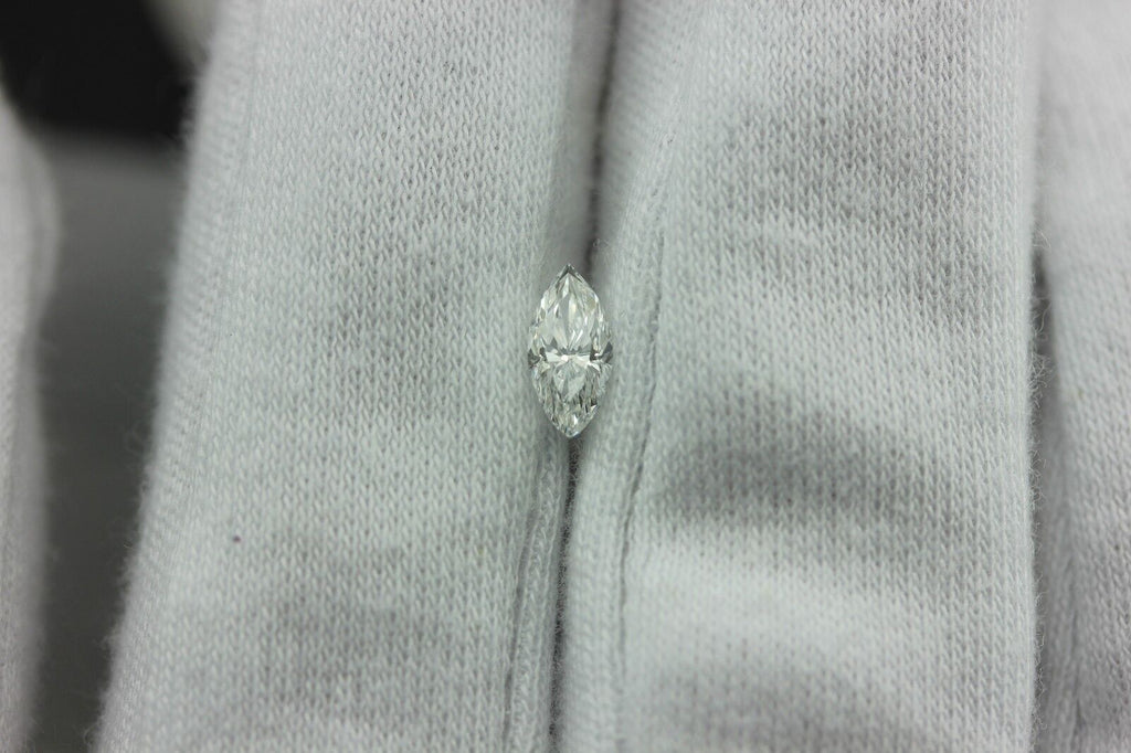 One loose natural diamond .52ct marquise brilliant GIA D I1 8.20x3.83x2.82mm