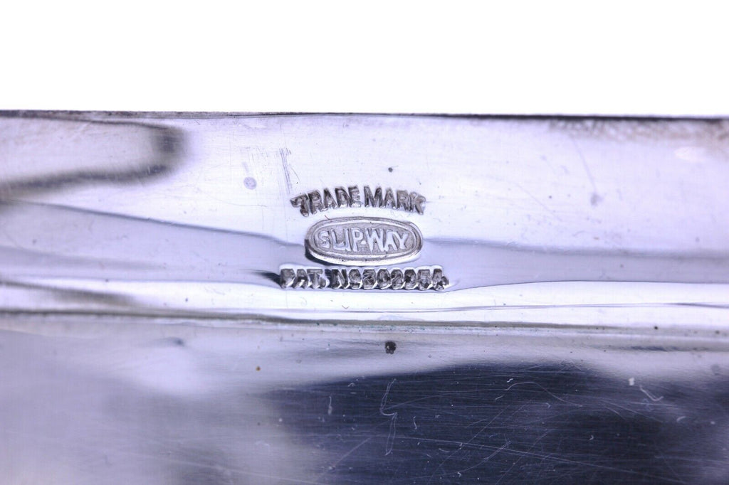 silver cigarette case pocket 86.39g UK British hallmarks vintage estate SLIPWAY