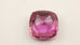 1 cushion shaped purplish-pink sapphire 2.55ct Madagascar 7.95x7.81x4.42mm