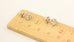 14k white gold 1.48ctw diamond stud earrings FG color I1 clarity 5.76x3.41mm 1gr