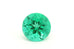 Natural loose green Afghan Emerald round brilliant 1.03ct NEW 6.40-6.48x4.80mm