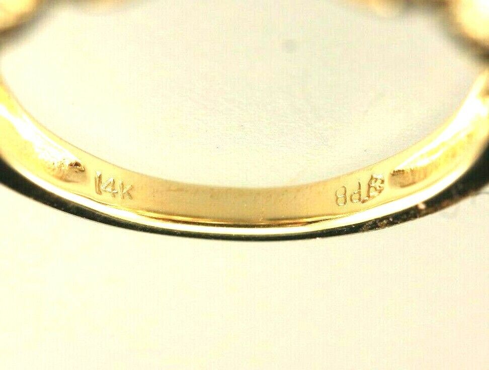 14k gold two tone halo diamond cushion semimount engagement ring braid band new