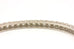 18k white gold 8ctw natural diamond eternity bangle bracelet 7.75 inch 29.7g