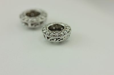 14k white gold .31ctw round diamond jackets 5-5.2mm .50ctw stud earrings NEW