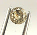 0.33 carat round brilliant cut diamond 4.2mm loose natural Light Brown I2 estate