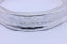 sterling silver cuff bangle bracelet 132.5g 7.75 inch 16mm hallmarks duck lion