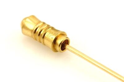 Vintage KREMENTZ STICK PIN Rose Flower Estate gold plated