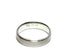 platinum 5mm man's wedding band ring size 8.5 satin center polish edge 6.28g new