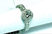 GIA 0.70 ct round G VS2 platinum Renaissance diamond engagement ring  size 6 new