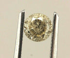 0.34 carat diamond loose natural round brilliant cut 4.3mm Light Brown I3 estate