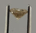 Loose diamond 0.33 carat 4.2mm round brilliant cut natural Light Brown I2 estate
