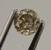 0.33 carat round brilliant cut diamond 4.2mm loose natural Light Brown I2 estate
