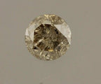 0.34 carat diamond loose natural round brilliant cut 4.3mm Light Brown I3 estate