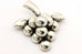 MEXICAN SILVER 3D GRAPE CLUSTER LARGE PIN BROOCH VINTAGE ESTATE 16.5 grams
